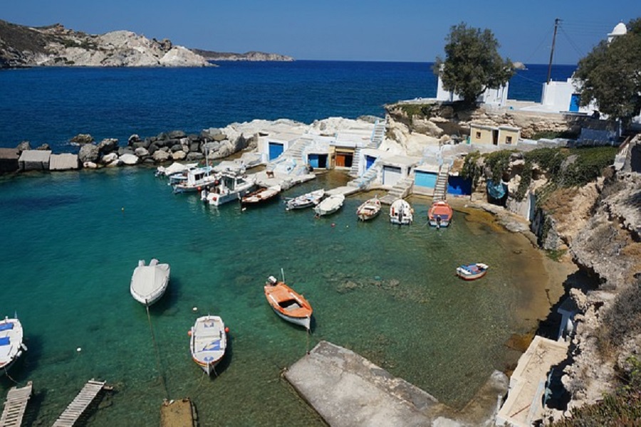 Ne manquez pas de visiter l'île de Milos lors de votre séjour en Grèce